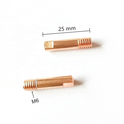 Binzel 15AK CO2 MIG Torch 0.8mm Punta di contatto in rame per prestazioni di saldatura durature