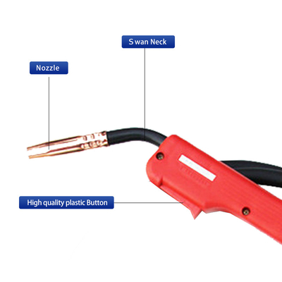 Aggiornare le apparecchiature di saldatura con European Connector 200A CO2 Mig Welding Torch