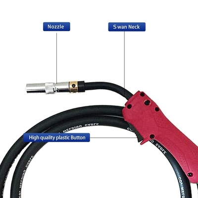 Modello europeo 350A Kit di torce per saldatura a gas Saldatura a gas protetta da CO2 con cavo resistente