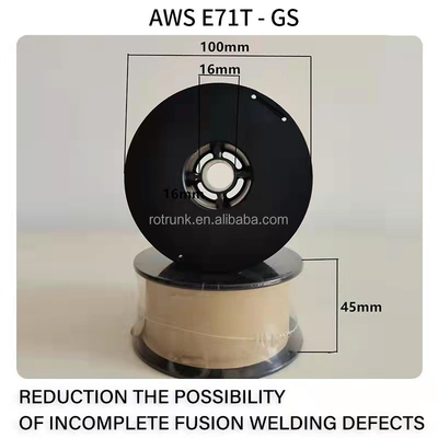 0.8mm/1.0mm/1.2mm Specificazioni filo di saldatura a nucleo di fluido auto-scudo per saldatura MIG