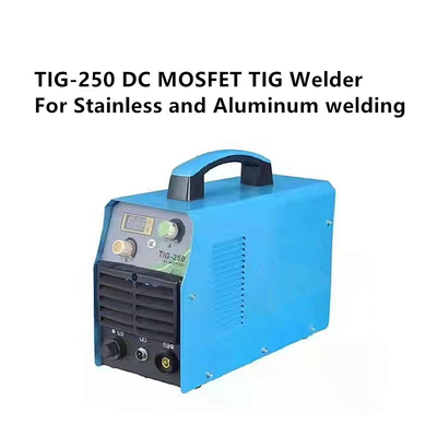 Invertitore MOSFET DC 200A TIG-250 Tig Saldatore per saldatura in acciaio inossidabile e in alluminio 220V 18V 18