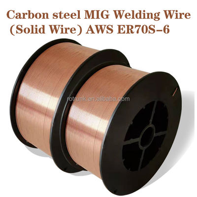 Acciaio al carbonio ordinario CO2 Gas Shield MIG Welding Wire 1.2mm ER70S-6 Specifiche