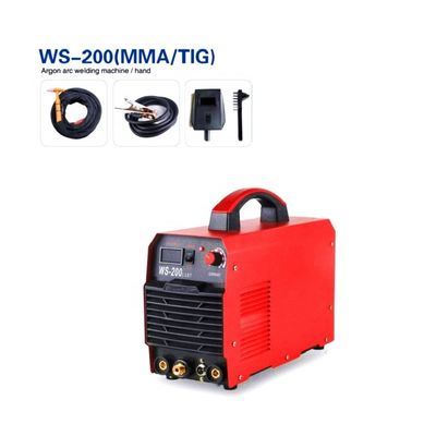 220V 6.3KVA Souer Inverter Tig MMA Saldatrice WS 200 DC MOTORE IP21S Livello di protezione