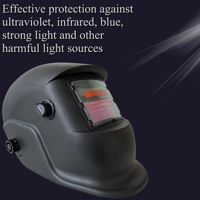 Casco di saldatura auto-oscuriante ad alta sensibilità con supporto di sensibilità personalizzato