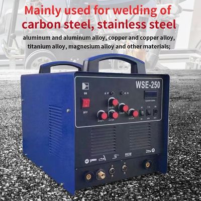 250A Inverter Pulse Argon Arc Welding Machine con motore a corrente continua al 60% Ciclo di lavoro nominale 40°C
