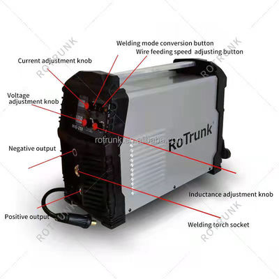 Supporto OEM personalizzato MIG 250 3 in 1 Saldatura inverter Machine per MMA/MIG/MAG Saldatura
