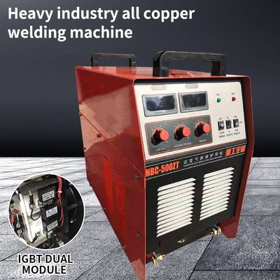 Capacità massima di carico 25KVA 500Amp Saldatore industriale MIG per strutture in acciaio