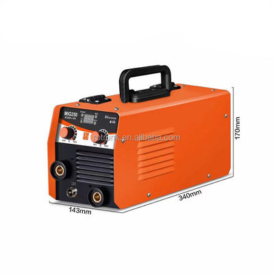 120A corrente di uscita nominale auto-scudo MIG saldatore MIG 250 1 kg mini saldatore digitale