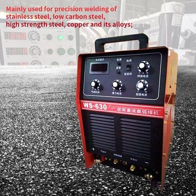 IGBT Inverter Tig Saldatore Maschera di saldatura industriale ad uso pesante TIG WS 630 3 fase 380V