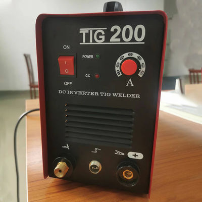 TIG 200 Saldatrice a corrente continua Funzione TIG OEM Accettabile 220V MOTORE a corrente continua Fornito 40 220