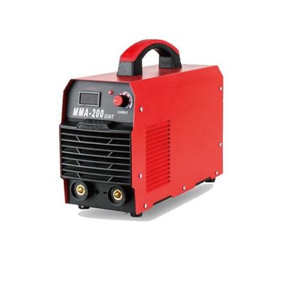 Saldatore ad arco inverter MMA-200 IGBT di nuova progettazione e resistente per la saldatura dell'acciaio