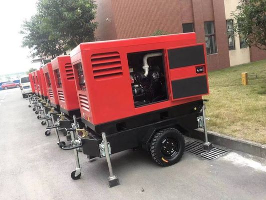 Generatore di saldatura diesel 500A con capacità di serbatoio di 80L e motore a 4 cilindri RZDH500A
