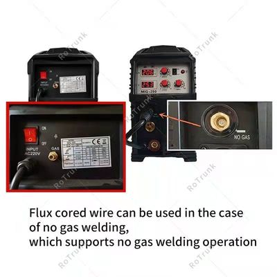 Invertitore multifunzione 3-in-1 IGBT MIG Saldatrice CO2 MIG250 per acciaio inossidabile