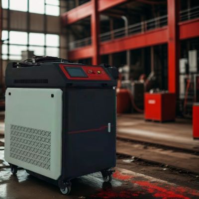 Strumento di saldatura a laser intelligente HR-F1000 Controllo della temperatura doppia raffreddatore dell'acqua saldatura user-friendly