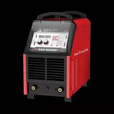 OEM Saldatore MIG-500DP Saldatrice a doppio impulso MIG con velocità di alimentazione del filo 22 m/min