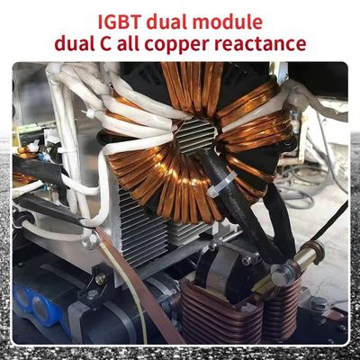 500 Amp NBC-500ZT Industria Mig Saldatura Macchina doppio modulo doppio richiamo Reattanza di rame