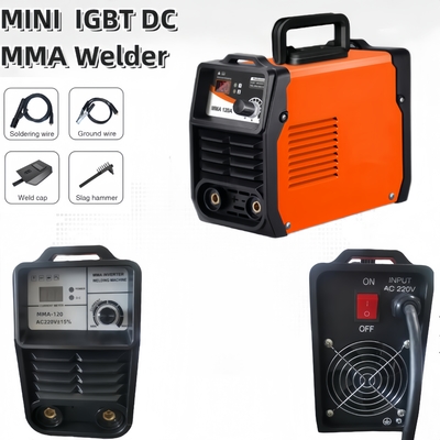 Saldatrice MMA portatile mini IGBT DC con corrente di uscita nominale di 120 A e tensione di ingresso AC220V