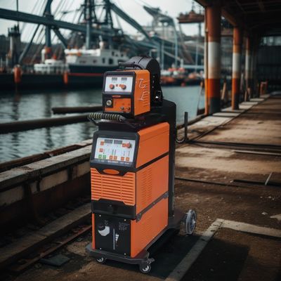 MIG500DP WeldMaster 500A attrezzatura di saldatura con inverter intelligente per saldatura in alluminio