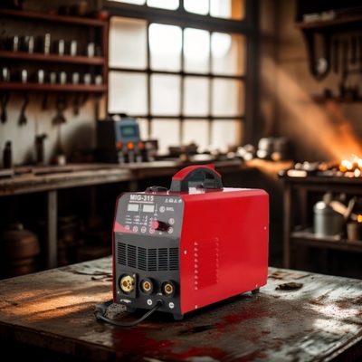 Facile da usare MIG315 Portatile IGBT Inverter di saldatura Voltaggio di uscita nominale MIG 65 V
