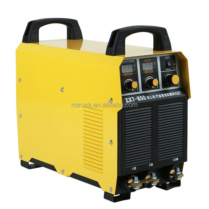 Macchina di saldatura ZX7-800 MMA a 4 moduli con efficienza dell'88% e classe di isolamento F