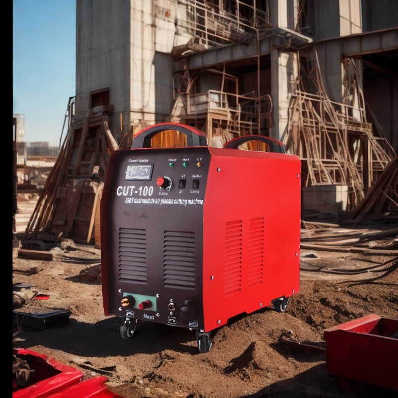 570X296X530 mm IGBT Air CUT 100 Advanced Dual Module Plasma Cutter Facile da maneggiare