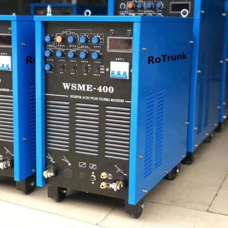Macchina di saldatura a motore a corrente continua multiprocesso WSME-400 400amp corrente di uscita 3 fase 380V