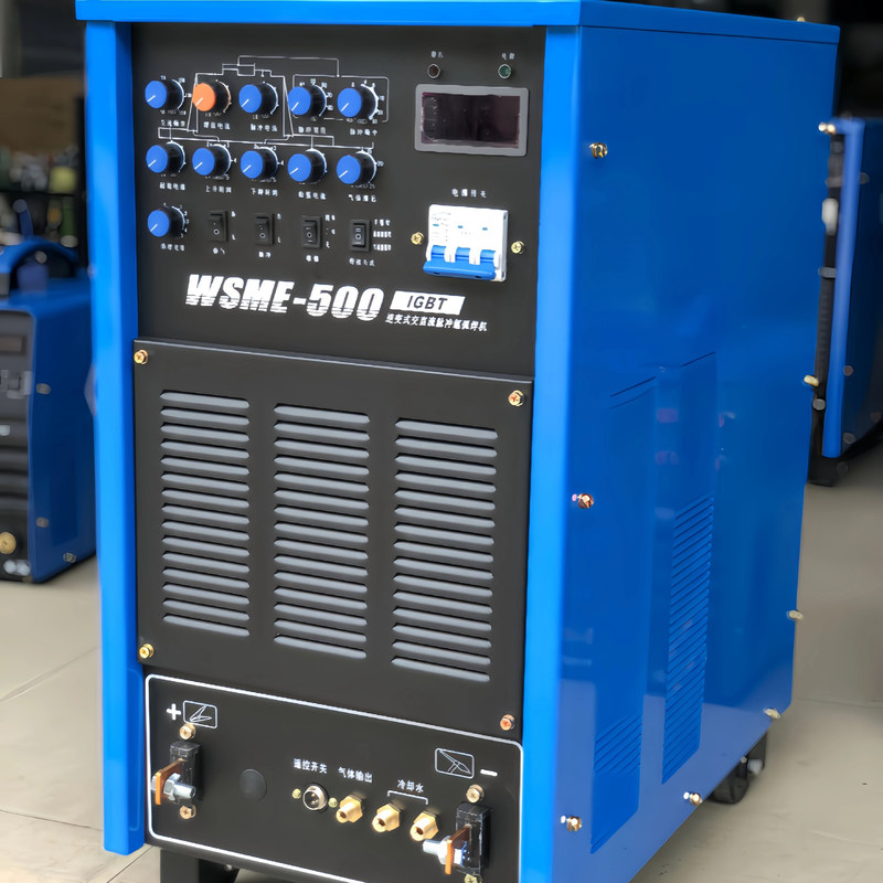 Saldatrice a corrente continua a tensione continua WSME-500 con corrente di uscita di 400 ampere e ciclo di lavoro nominale del 60% a 40 °C