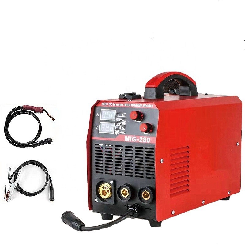 MIG280 ARC Saldatori Mig Saldatura macchina multifunzione IGBT 4in1 INVERTER 50/60HZ IP21S