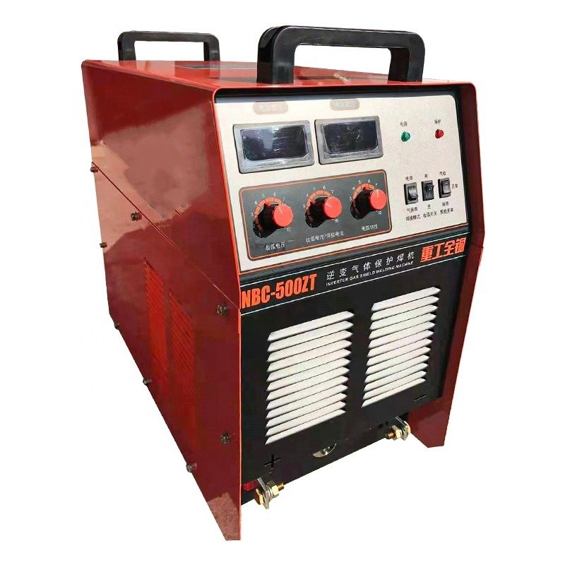 500 Amp NBC-500ZT Industria Mig Saldatura Macchina doppio modulo doppio richiamo Reattanza di rame